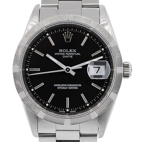 rolex 15210 black dial|rolex date 15210.